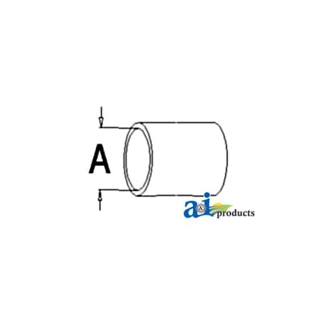A & I Products Radiator Hose, Lower 3" x3" x3" A-104699A